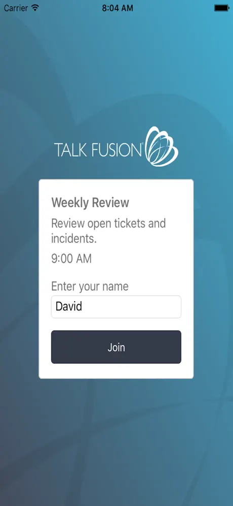 Talk Fusion Live Meetings