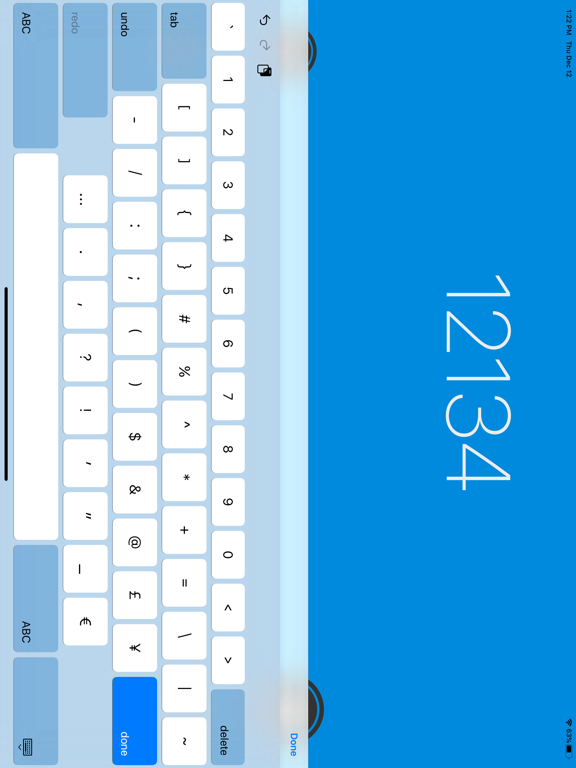 Clicking Counter Simple Tally iPad screenshot 6 - Utilities app