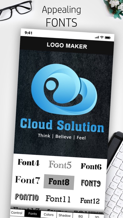 Screenshot #3 pour Logo Maker - Logo Designer