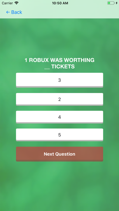 Robux Quiz For Roblox Revenue Download Estimates Apple App Store Venezuela - 1 robux was worthing how many tickets how to get free