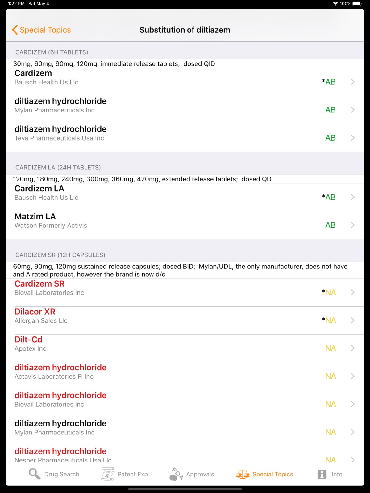 RxOrange ipad screenshot 4