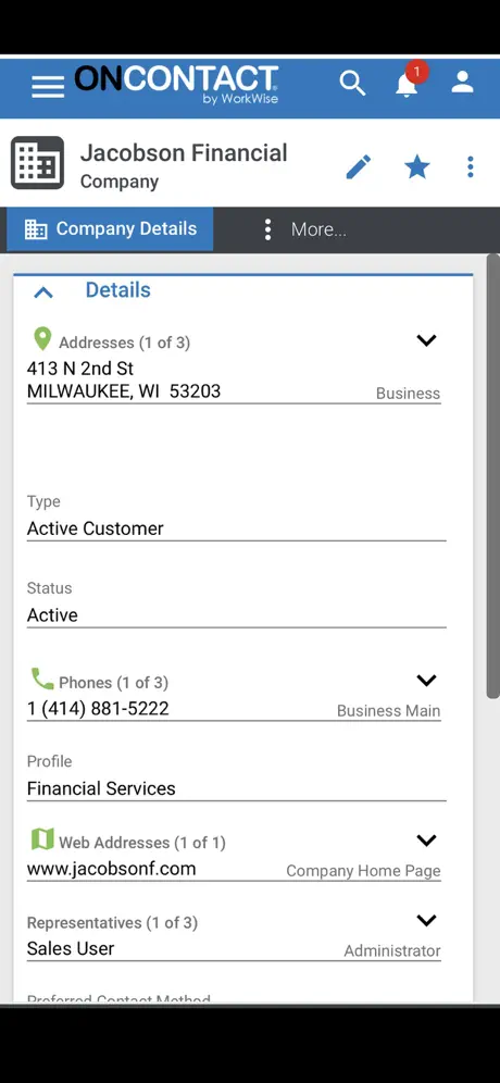 Oncontact CRM 10