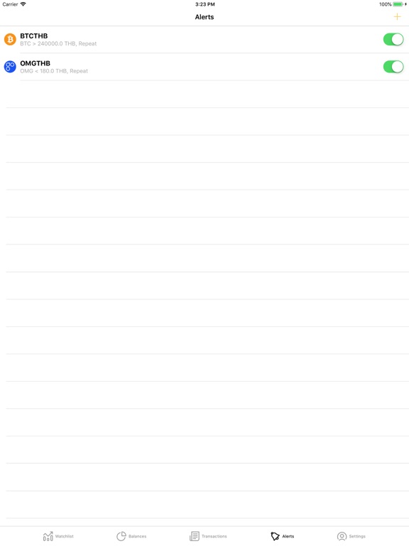 Bitdoi iPad screenshot 6 - Finance app