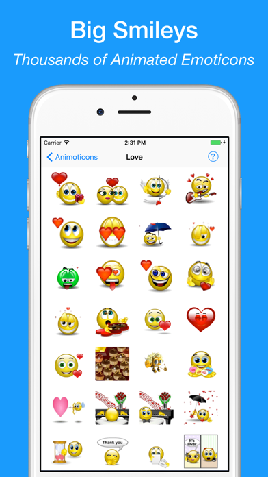 Screenshot #2 pour Adult 3D Emoticons Stickers