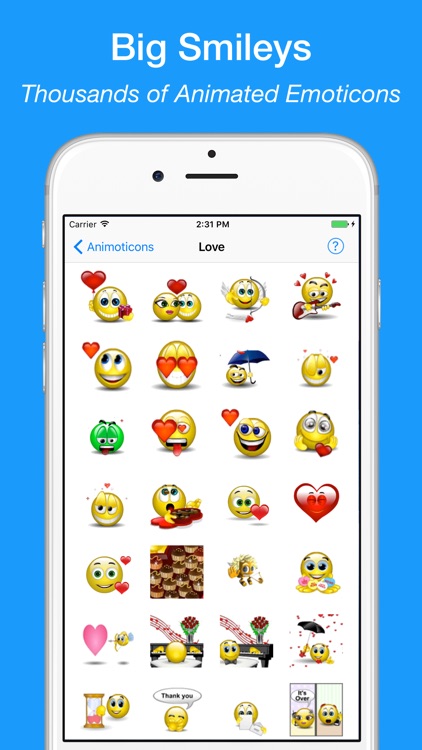 Adult 3D Emoticons Stickers