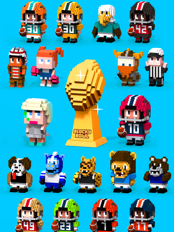 Игра Blocky Football