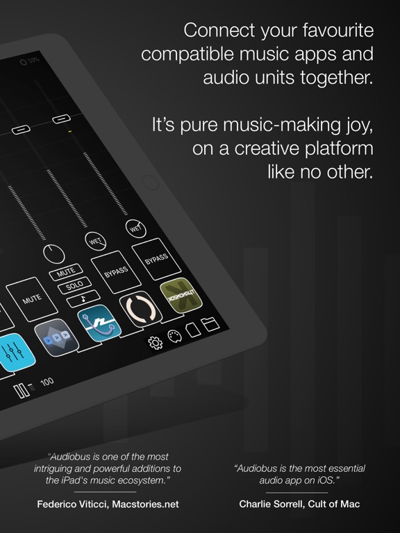 Screenshot #2 for Audiobus: Mixer for music apps