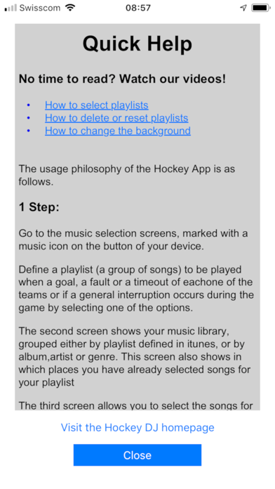 Hockey DJ screenshot 3