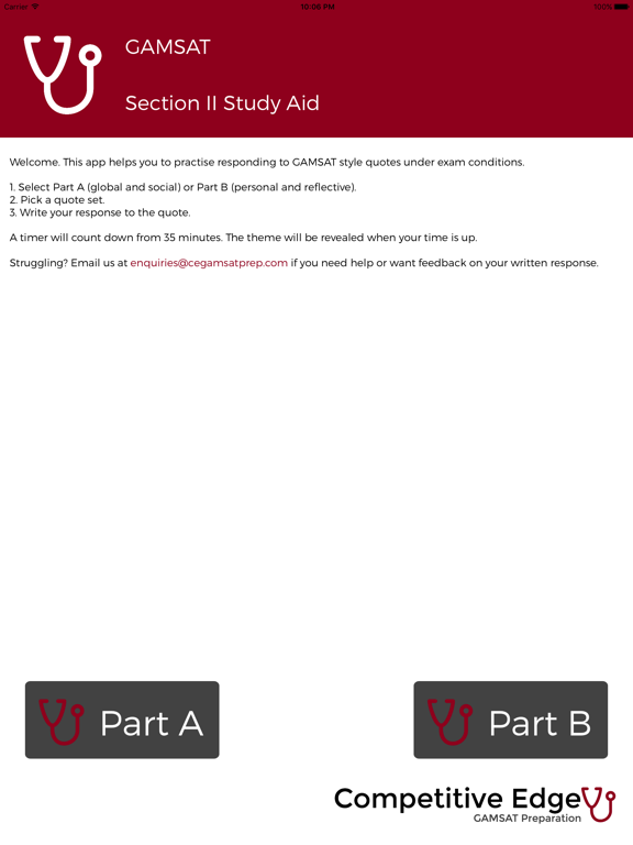 Screenshot #4 pour GAMSAT Section II Study Aid