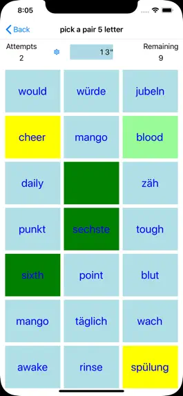Game screenshot PickAPair German - English hack