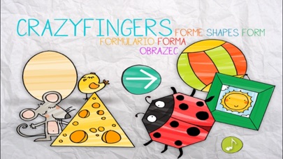 Screenshot #1 pour Crazyfingers Formes