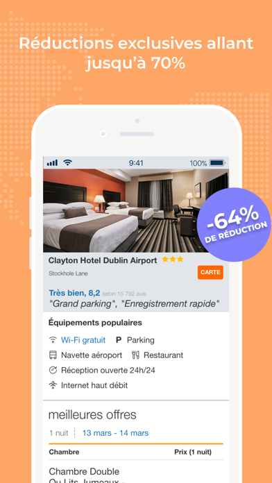Screenshot #3 pour Hotelsmotor: Hôtels bon marché