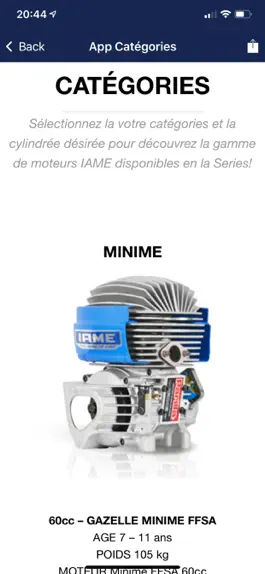 Game screenshot IAME Series France hack