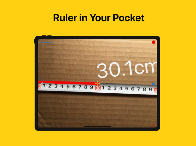 ‎Ruler - tape measure length Screenshot