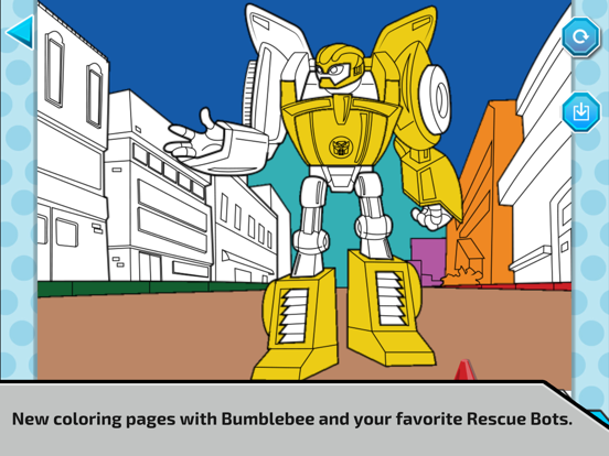 Transformers Rescue Bots iPad app afbeelding 6