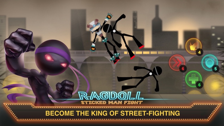 Ragdoll Sticked Man Fight