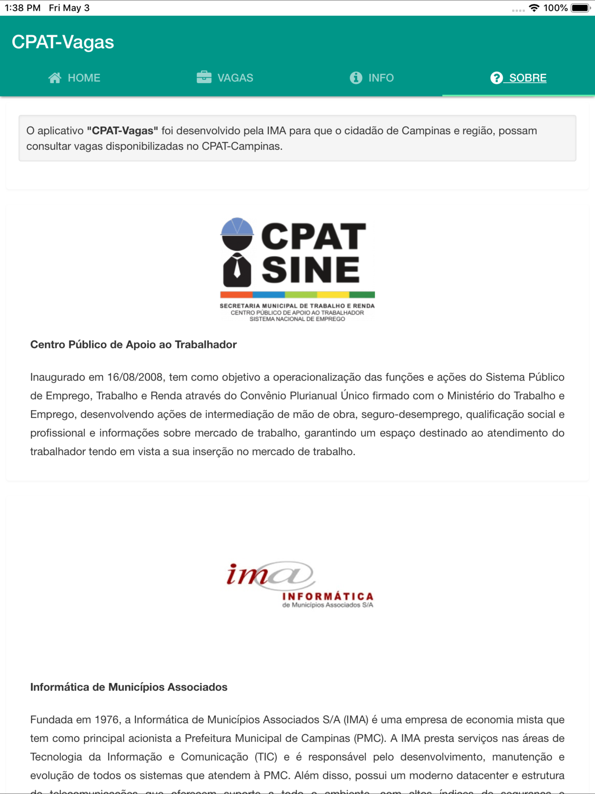 CPAT-Vagas