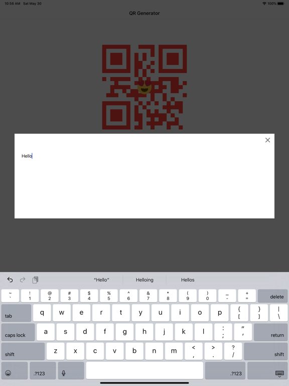 Screenshot #5 pour QR Generator - easy to make