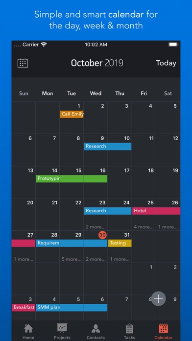 Screenshot #2 pour Tâches Lite: calendrier