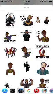 How to cancel & delete marvel stickers: black panther 1