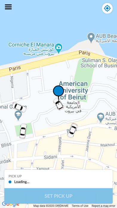 White Taxi Lebanon Screenshot