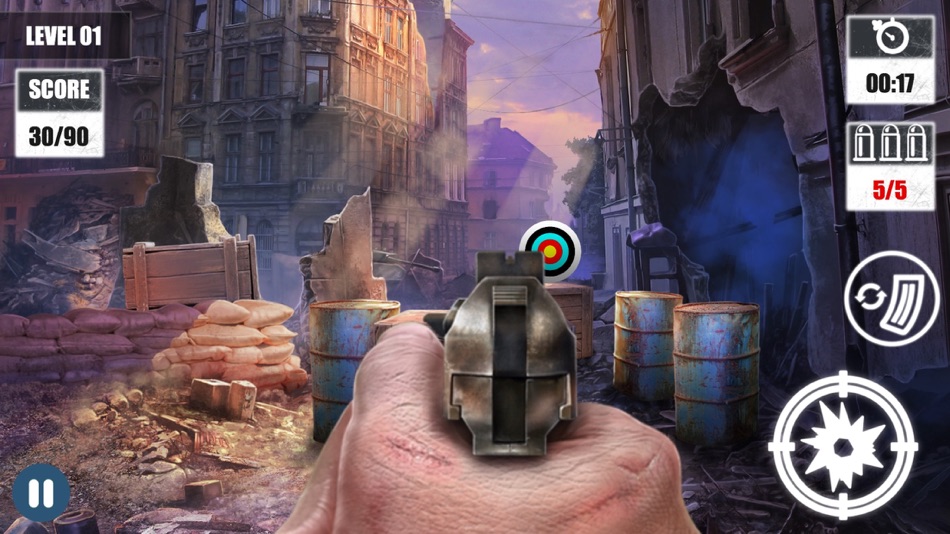 #1. Pistol Shooting Expert: 1940 (iOS) Podle: 嘉杰 孙