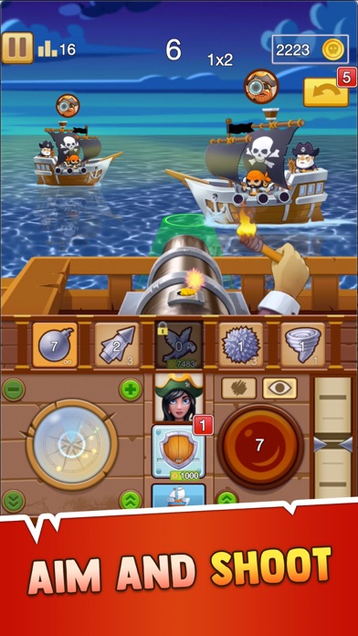 Screenshot #2 pour Pirate Ship - Hero Adventure