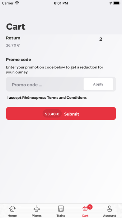 Rhonexpress Screenshot