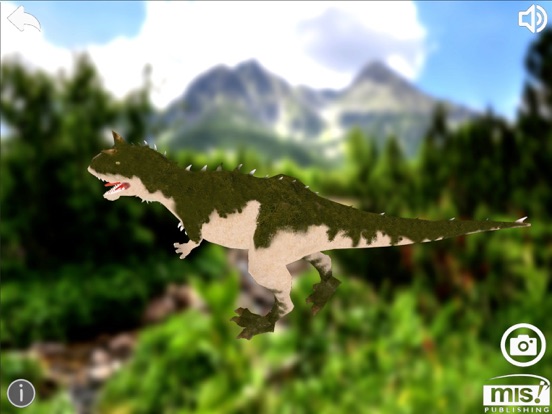 MIS DinoHunter AR iPad screenshot