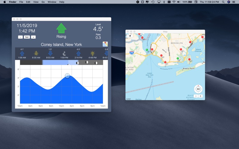 How to cancel & delete tide graph 1