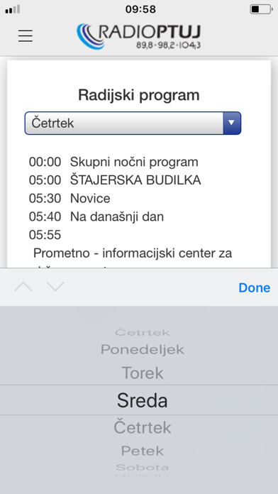 Screenshot #3 pour Radio Ptuj