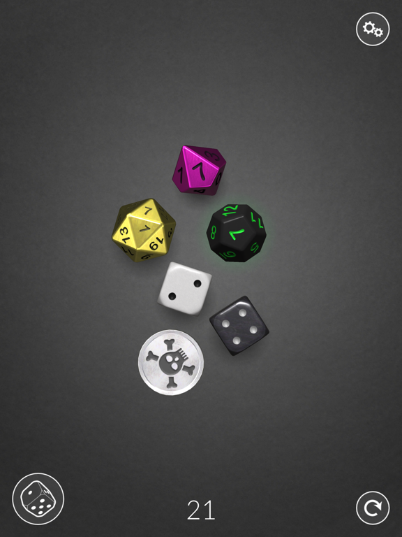 Screenshot #4 pour Dice Bag - 3D dice