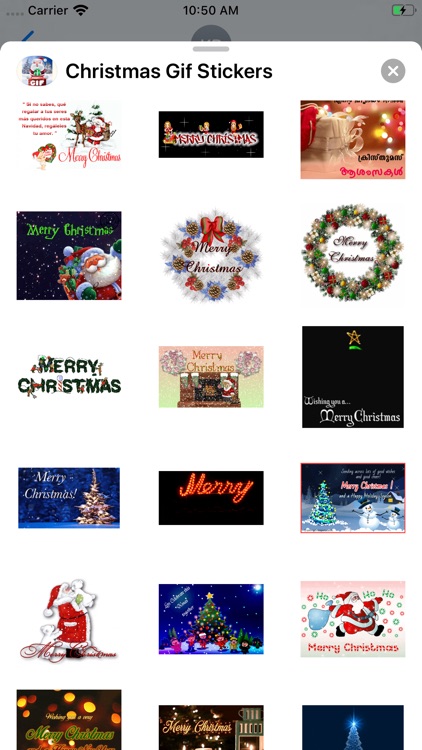 Christmas Gif Stickers