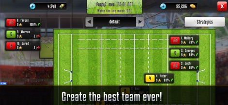 Rugby Sevens Manager - Games App | MWM