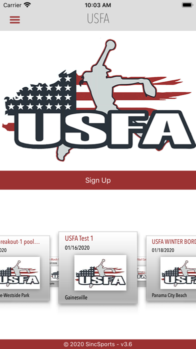 USFA Screenshot