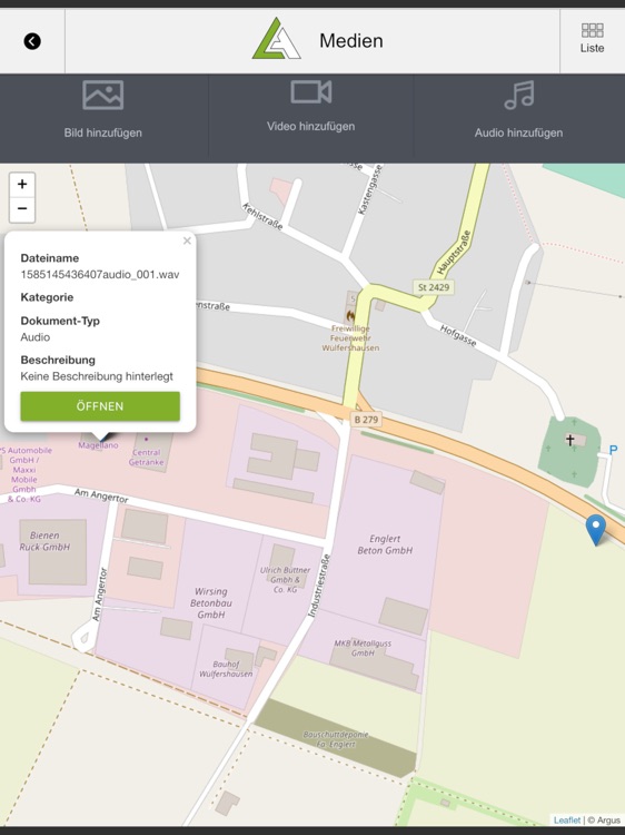 ARGUS Fermeldebau APP