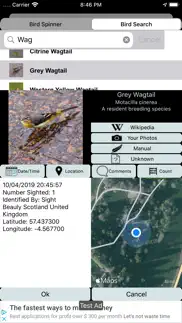 big year birding gb iphone screenshot 3