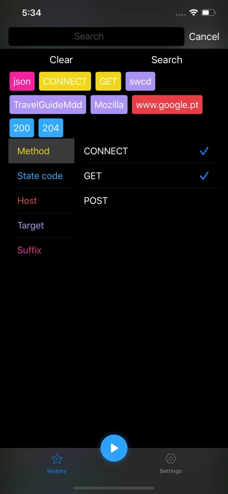 iHTTP Tracker -Network monitor