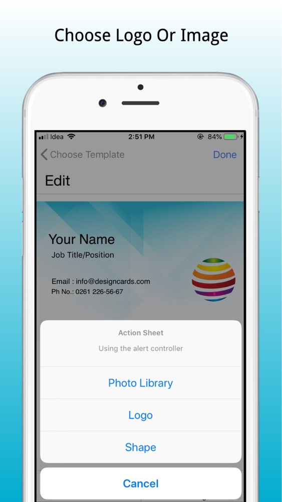 Visiting Card Maker Latest App for iPhone - Free Download ...
