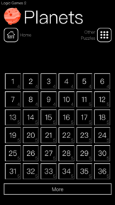 100² Logic Games-More puzzles screenshot