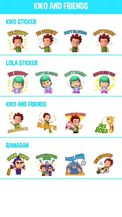 Kiko Sticker for Messenger