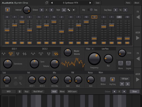 AudioKit Synth One Synthesizerのおすすめ画像4