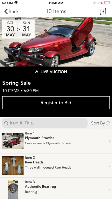 Screenshot #2 pour BB Realty & Auctions