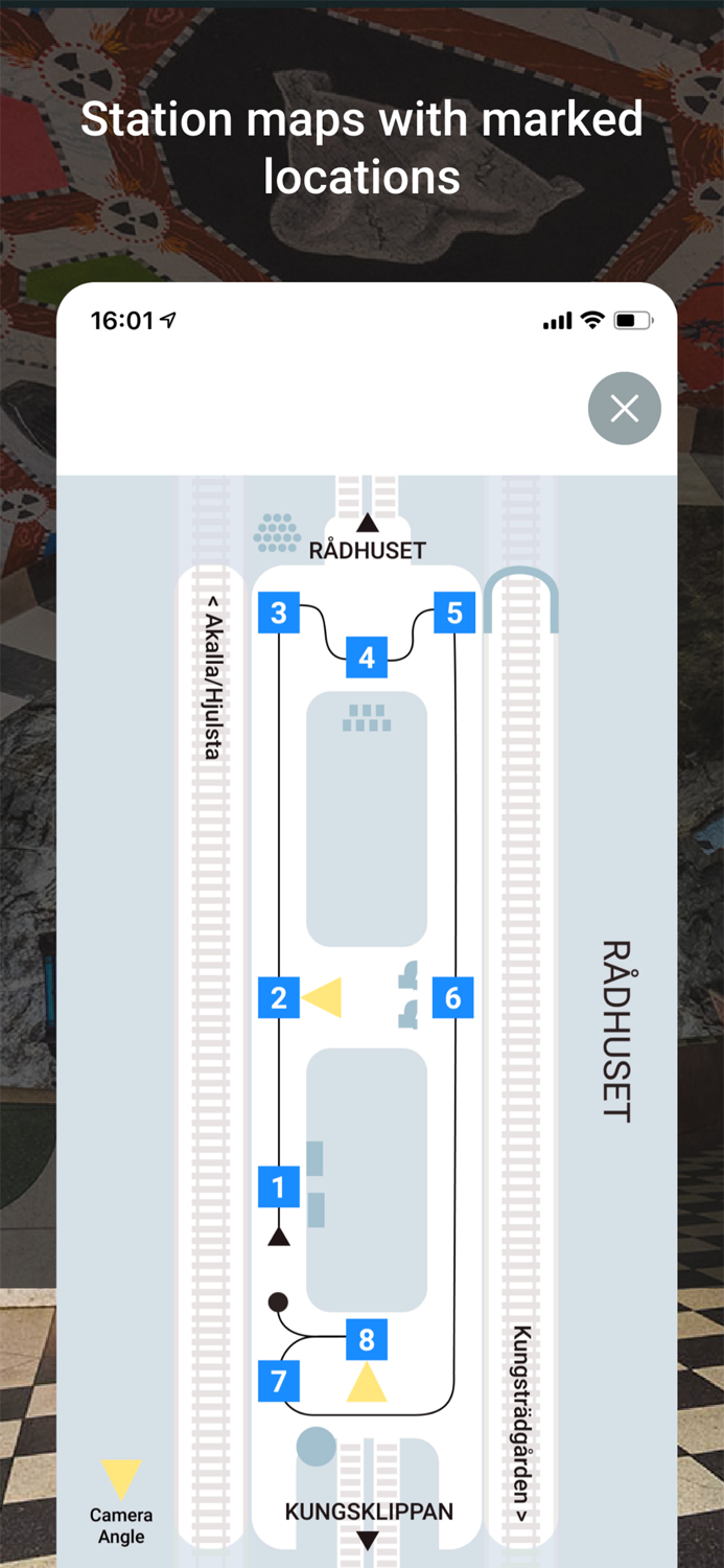 Transit Map Stockholm