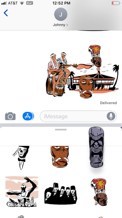 Tiki O Stickers