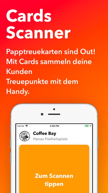 Cards - Scanner für Partner