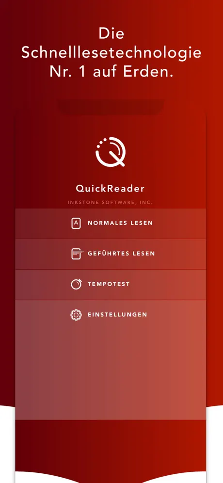 QuickReader - Schnelllesen