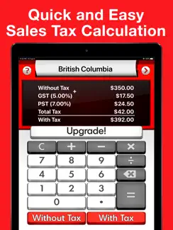 Sales Tax Canada Calculator + iPad image 1
