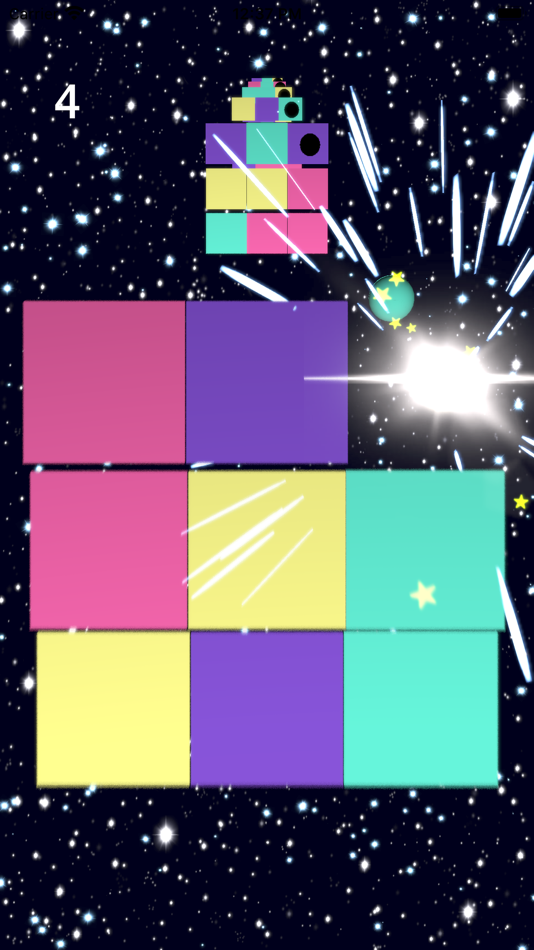 #3. Galactic Color Dash (iOS) 由: Jun Izutsu