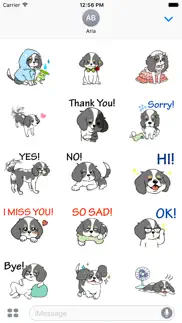 How to cancel & delete adorable cavalier dog sticker 4